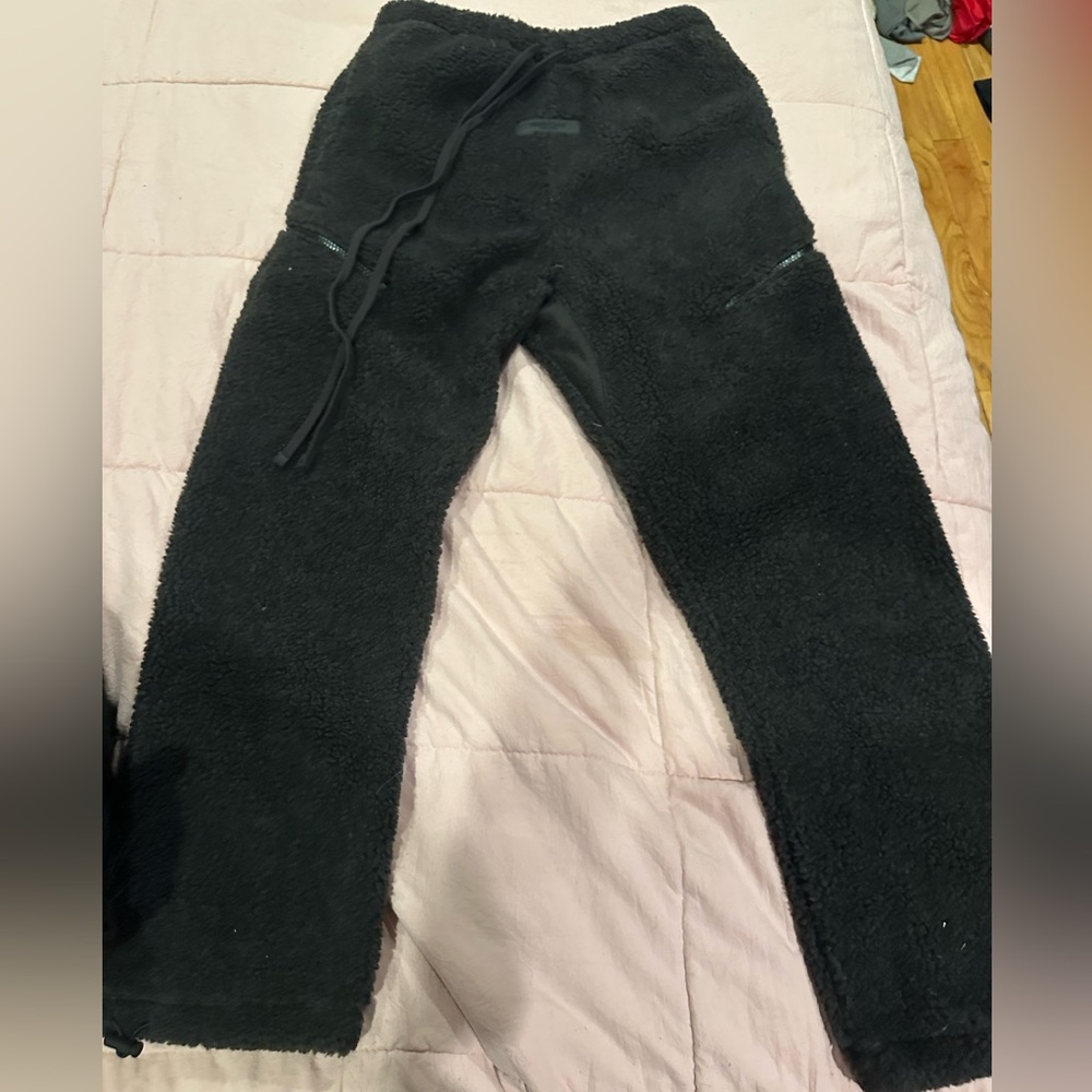 Brand new fuzzy essentials sweats